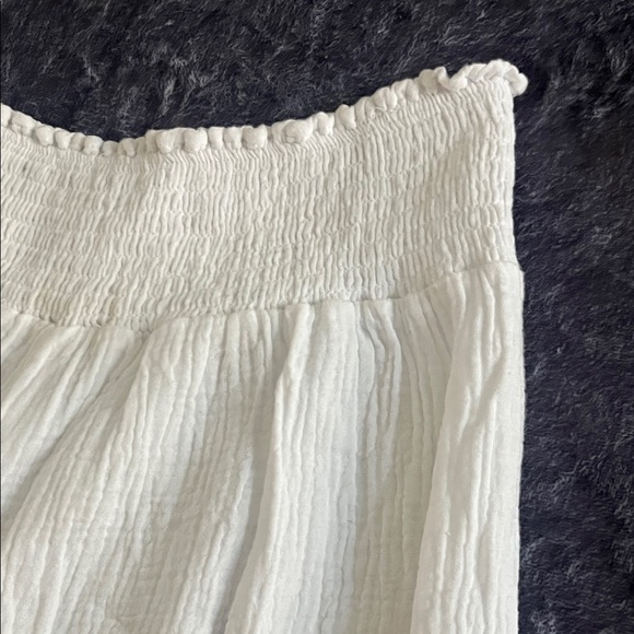 Just Living White Wide Leg Pants - Picture 4 of 8